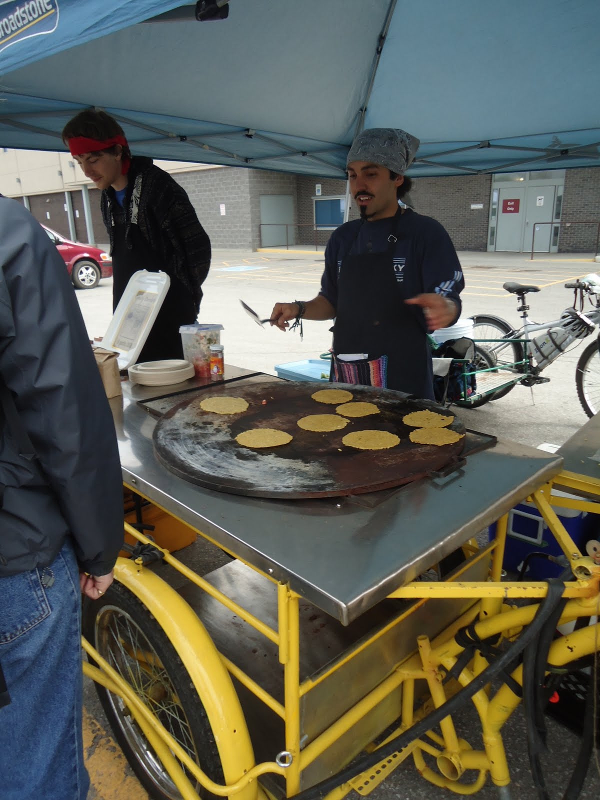 Bicycle-Powered Authentic Corn Tortillas